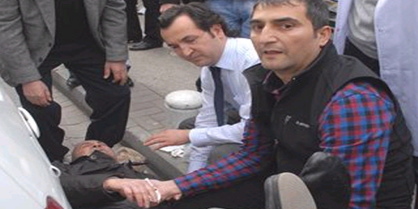 Ters yola giren otomobil kaza yaptı: 1 yaralı