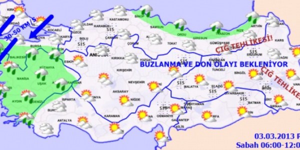 Havalar nasıl olacak?-HARİTALI