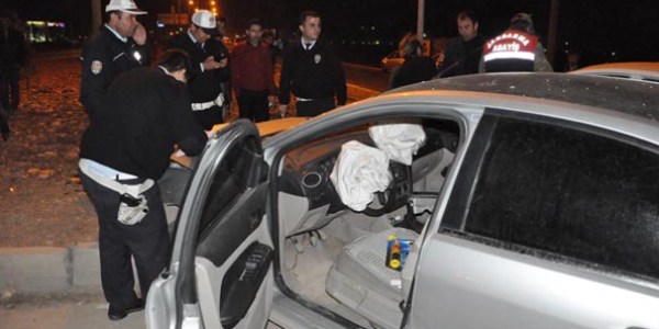 Mardin'de trafik kazas: 2 yaral