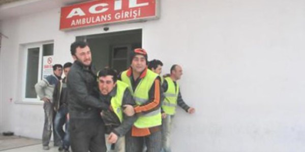 İnşaattan düşen işçi ağır yaralandı