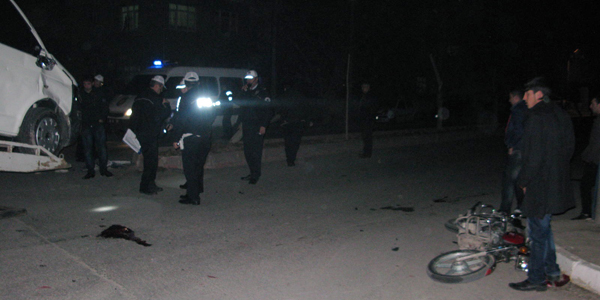 �arpt��� motosikletteki yaralanan ki�i ye�eni ��kt�