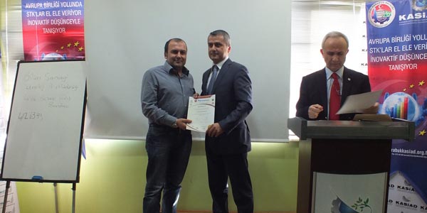 'Dış Ticaret Eğitimi Projesi' uygulamalı eğitimi sona erdi