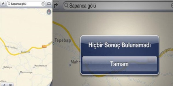 iPhone Sapanca G�l�'n� unuttu