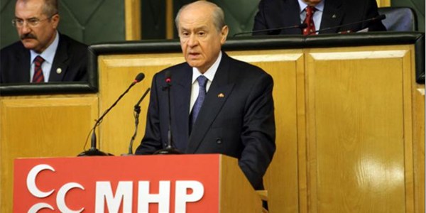 Bahçeli: Suçüstü basılan zanlının telaşında/ Video
