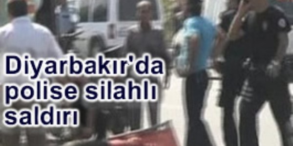 Diyarbakr'da polise silahl saldr