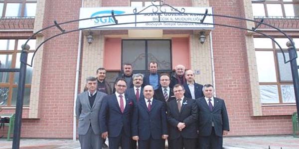Bozüyük TSO'dan SGK'ya ziyaret