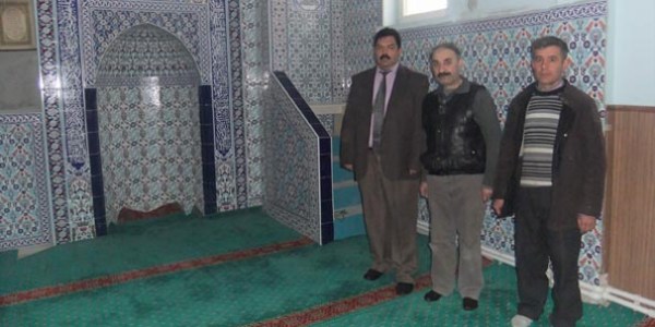 Bölge yatılı erkek Kur'an Kursu'nun mescidi yenilendi