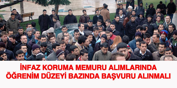 İnfaz koruma alımında, öğrenim farklılaştırması neden yapılmıyor?