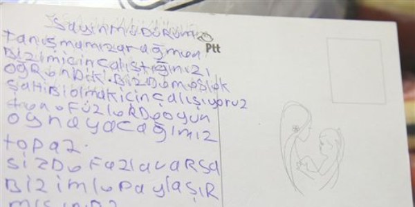 Mardinli öğrenciden duygulandıran mektup