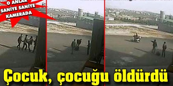 Çocuk çocuğu bıçaklayıp öldürdü