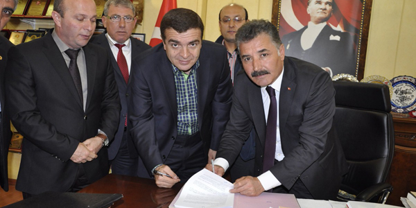 Toroslar'da 2013 Akdeniz Oyunları için protokol imzalandı