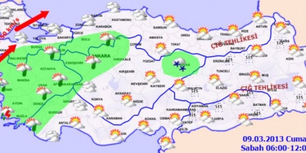 Havalar nasıl olacak?-HARİTALI