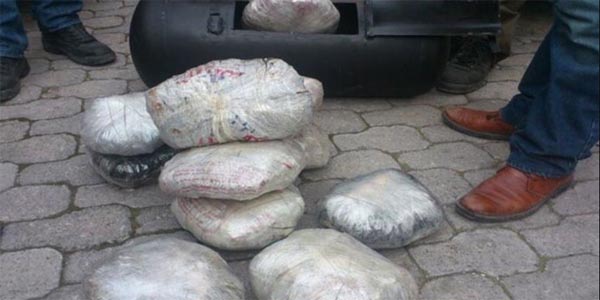 LPG tankındaki uyuşturucuyu 'Ares' buldu