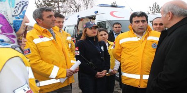 Acil sağlık hizmetlerinde en hızlı il Bayburt