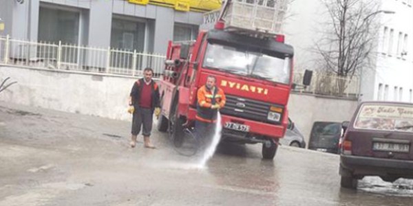 Küre'de bahar temizliği devam ediyor