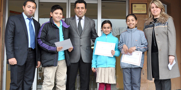 Erciyes Koleji öğrencileri dereceyle döndü