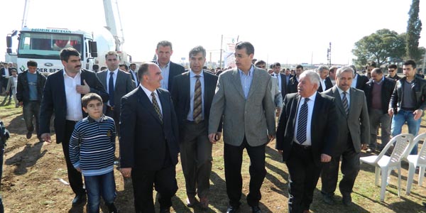 Siverek erkek öğrenci yurdu temeli atıldı