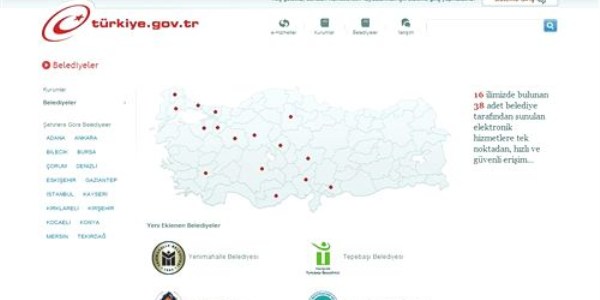 Tepeba�� Belediyesi'nden 'E-Devlet' hizmeti