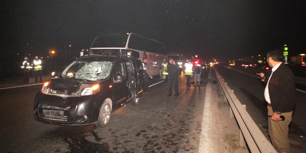 Yoldan karşıya geçerken canından oldu