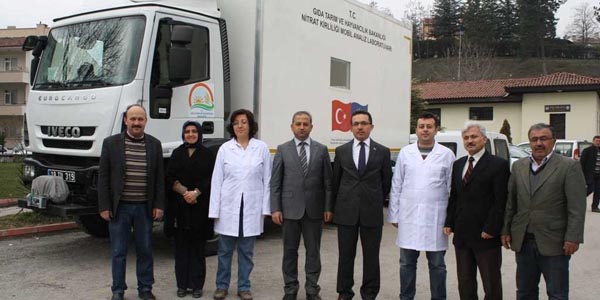 Nitrat kirliliği analizi yapıldı