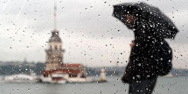 Meteoroloji'den �stanbul i�in kuvvetli ya��� uyar�s�