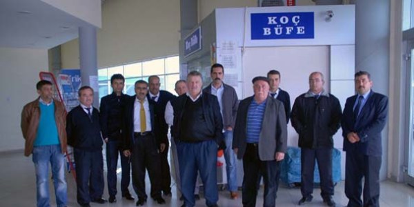 �anakkale'de otogar esnaf� kepenk kapatt�