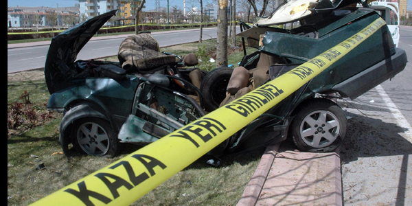 Konya'da en �ok �l�ml� kaza per�embe ve pazar g�n� oluyor