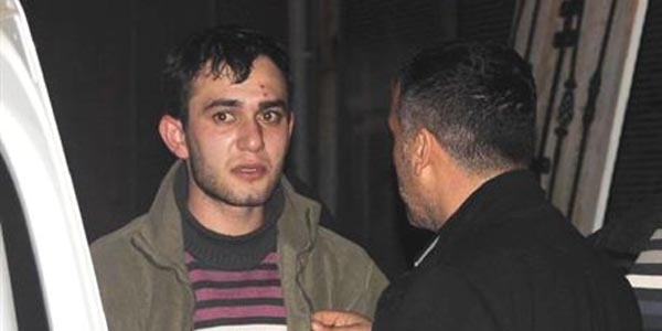 �la� kuryesi h�rs�zl�k yaparken yakaland�