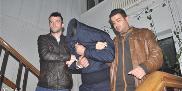 Maskeli sapık yakalandı