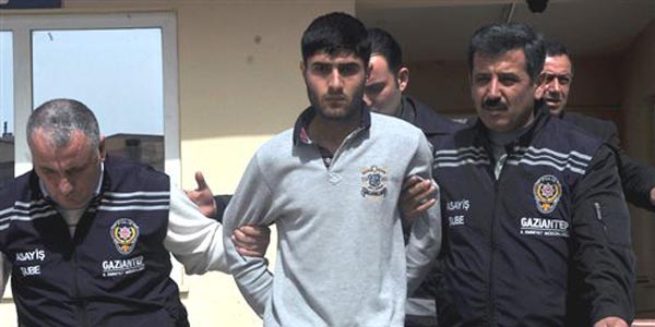 Gaziantep'teki silahlı saldırının zanlısı adliyede