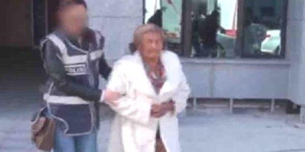 82'lik kurye polisi bile şaşırttı