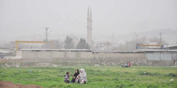 Urfa ve Adıyaman toz bulutu altında