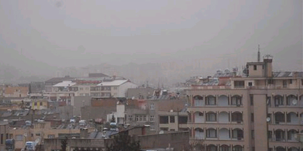 Adıyaman'ı toz bulutu kapladı