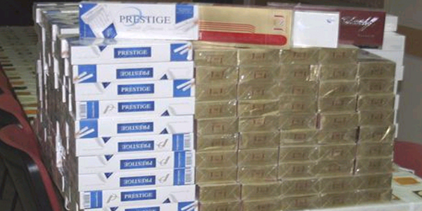Konya'da 2 bin paket kaak sigara ele geirildi
