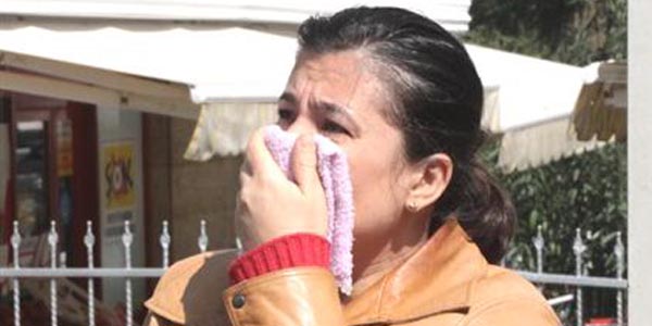 Lüks sitede yangın paniği