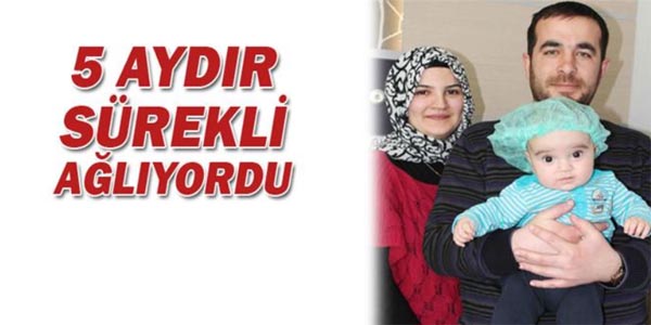 Furkan Bebek artık ağlamayacak