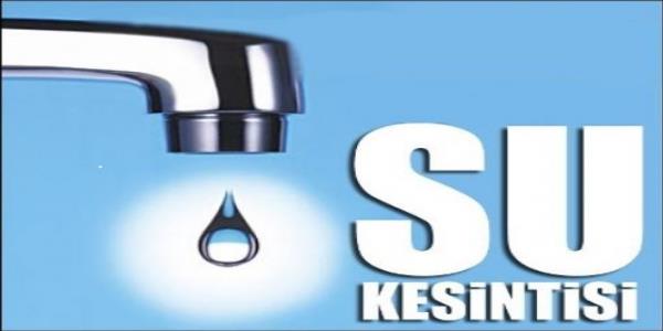 �zmir'de su kesintisi