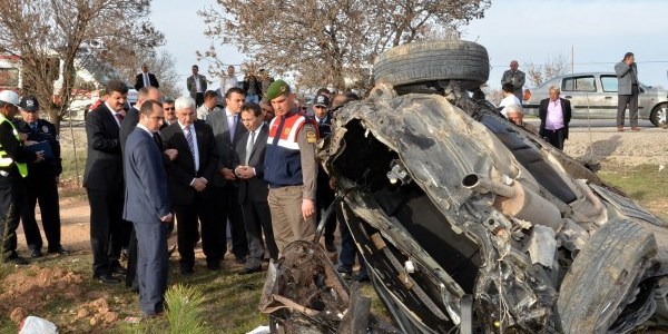 Kazmkarabekir Belediye Bakan kazada ld