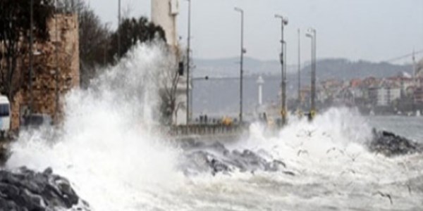 Marmara'da fırtına etkili