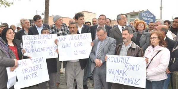 Köylülerden 2B protestosu