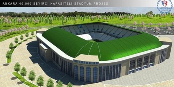 Başkentin yeni stadı hazır