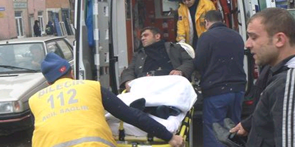 Bozüyük'te trafik kazası, 1 yaralı