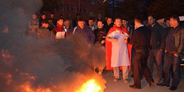 Rize'nin Ardeşen ilçesinde tek kişilik nevruz karşıtı eylem
