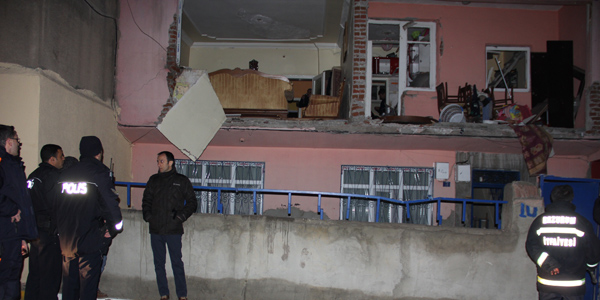 Erzurum'da tp patlamas: 9 yaral