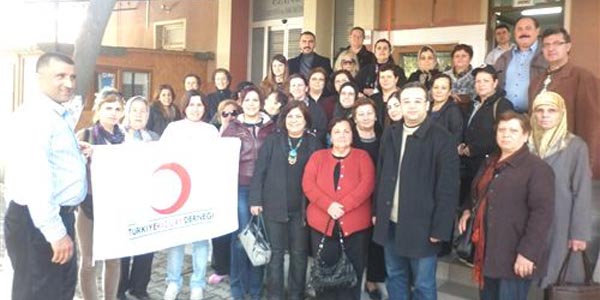 Urla K�z�lay �ubesi'nden, Ezine �ubesi'ne ziyaret