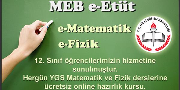 MEB'den LYS adaylarına online ders