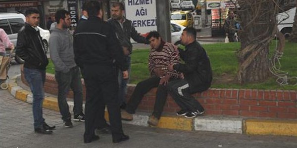 Pazarcıların kavgasında kan aktı