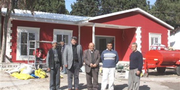 Tirkeş Köyü'ne çelik konstrüksiyonlu okul yapıldı