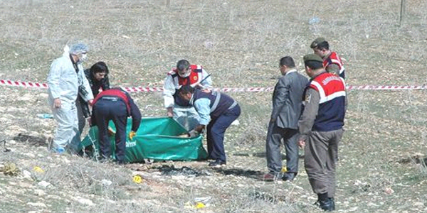 Cesedi yakılan kadının kimliği belirlendi