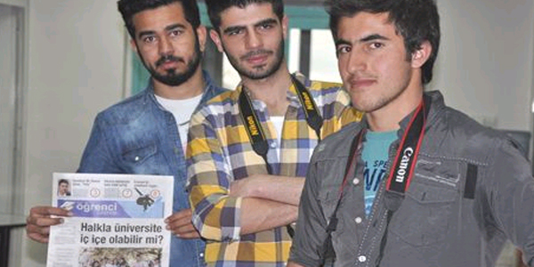 Atat�rk �niversitesi ��rencilerinden ��renci gazetesi